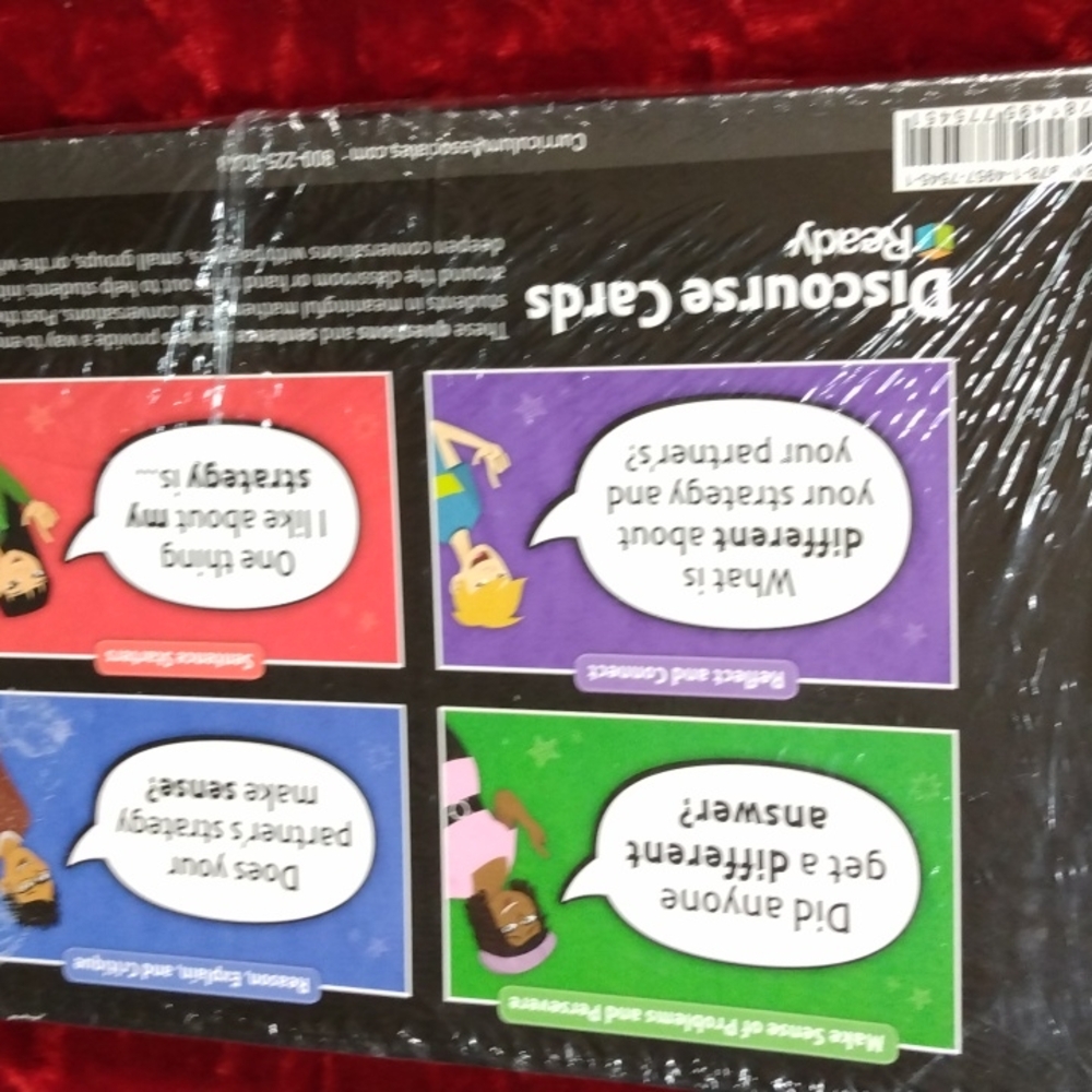 Math Discourse cards - Picture 3 of 4